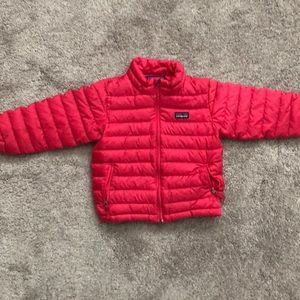 Patagonia girls puffer jacket